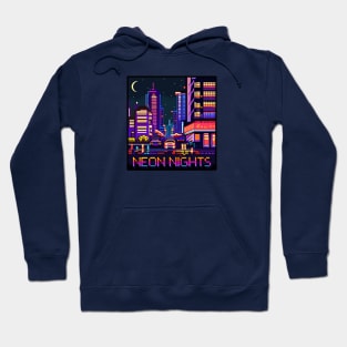 Neon Nights Self Titled Album Hoodie